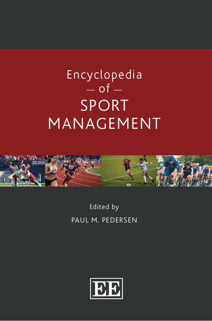 Encyclopedia of sport management book cover image