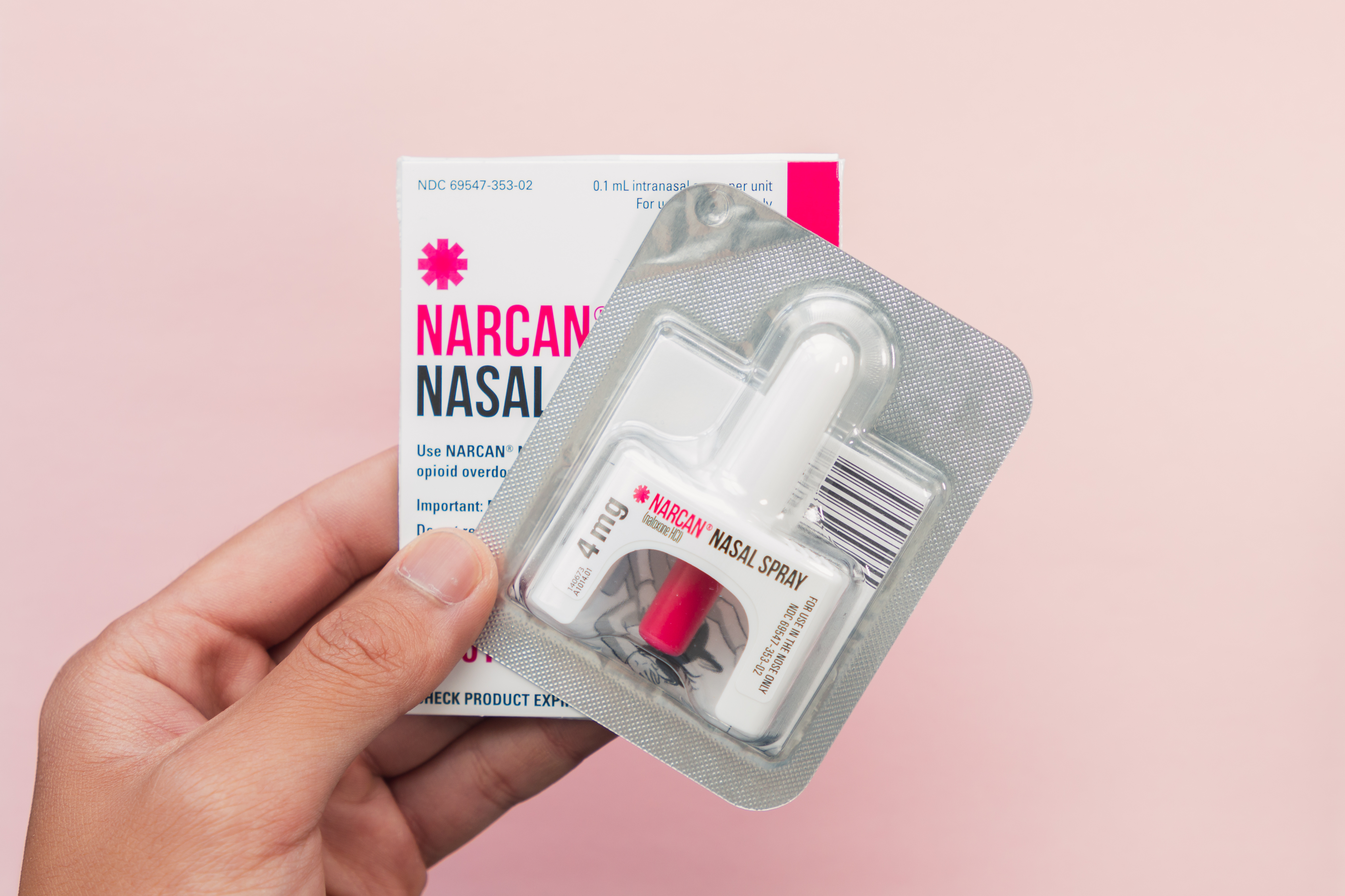 Narcan stock photo