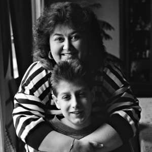 Ryan White and his mother Jeanne