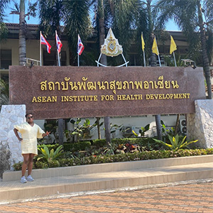 Dr. Tekwe at Mahidol University in Thailand